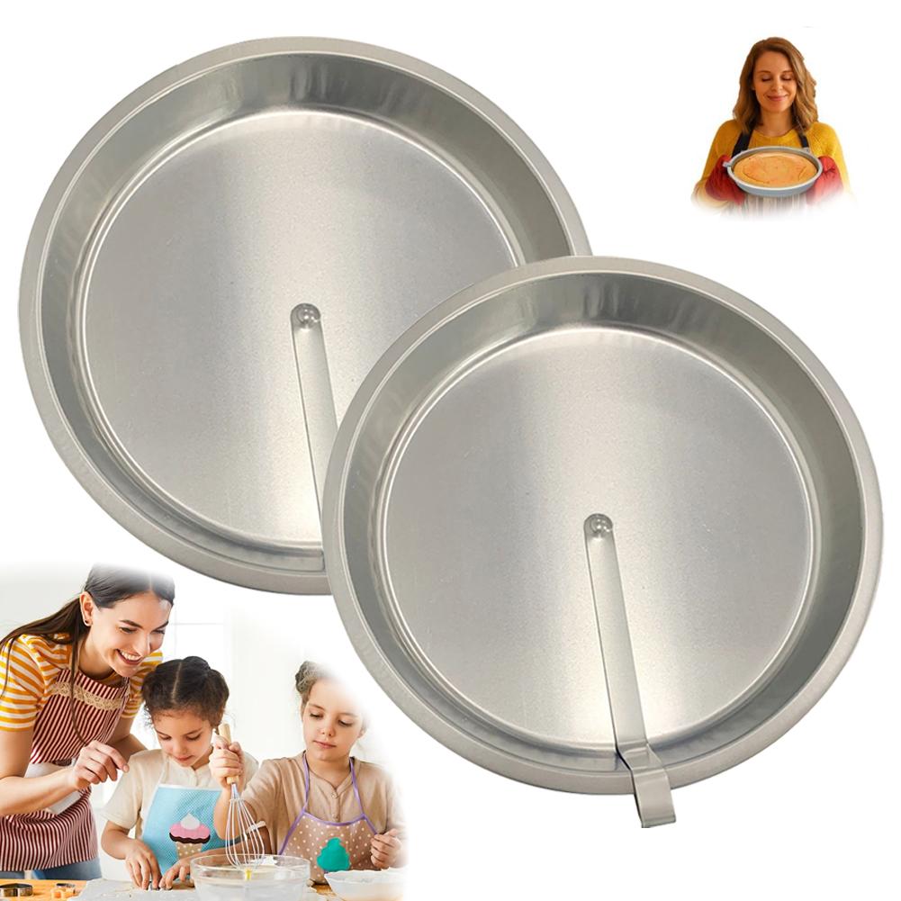 Kitchen Essentials Baking Tray - 2026년 최신형 논스틱 원형 케이크 팬,