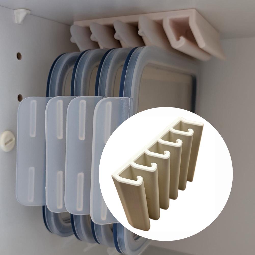 Kitchen Cabinet Baking Organizer - 캐비닛 하부 식품 용기 뚜껑 정리함