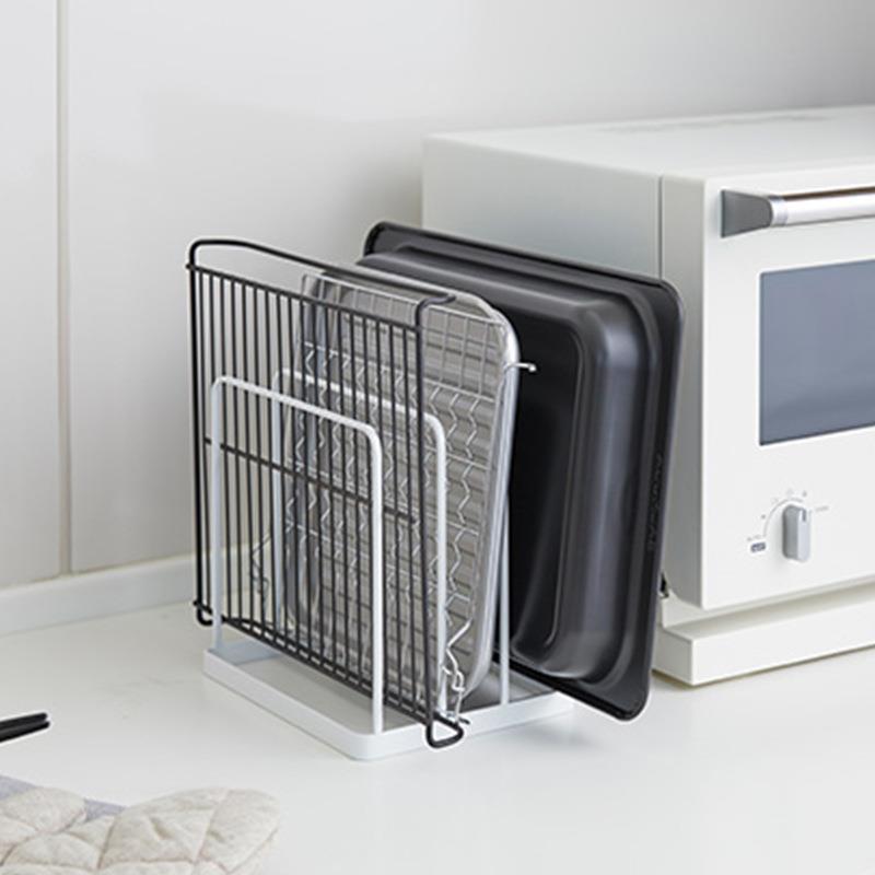 Kitchen Cabinet Baking Organizer - 대형 다용도 일본식 주방 수납 선반,