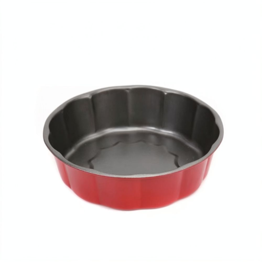 Kitchen Essentials Baking Tray - 눌어붙지 않는 둥근 케이크 틀, 탄소강