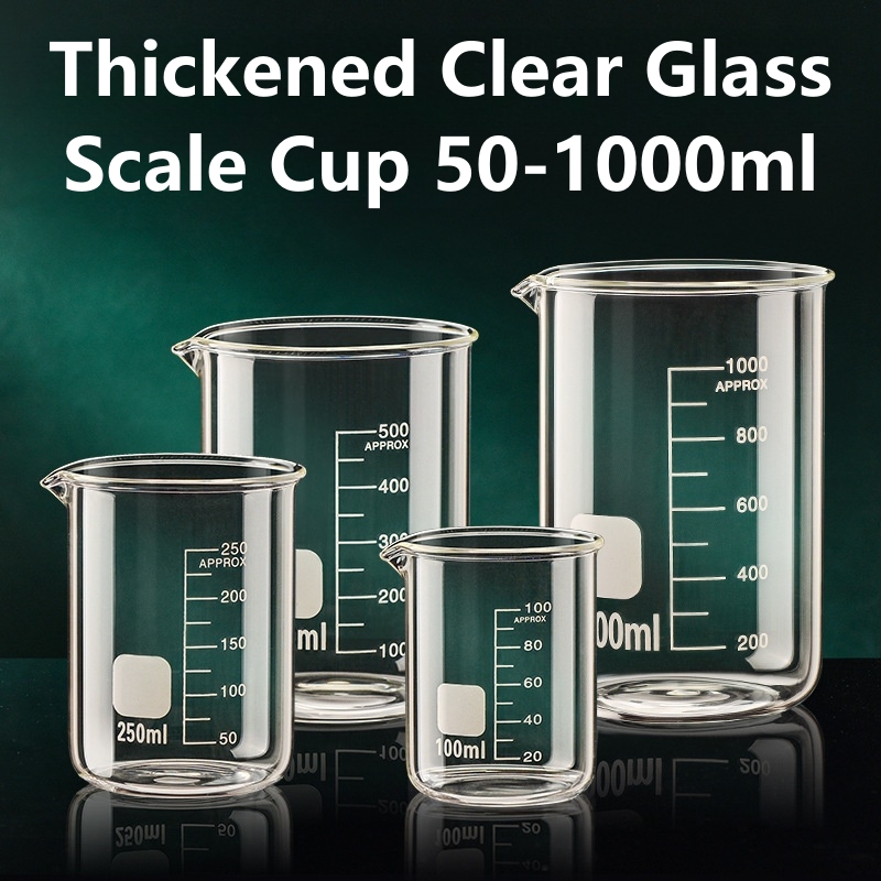 Kitchen Glass Baking Set - 50-1000ml 조합 세트 고붕규산 유리 측정