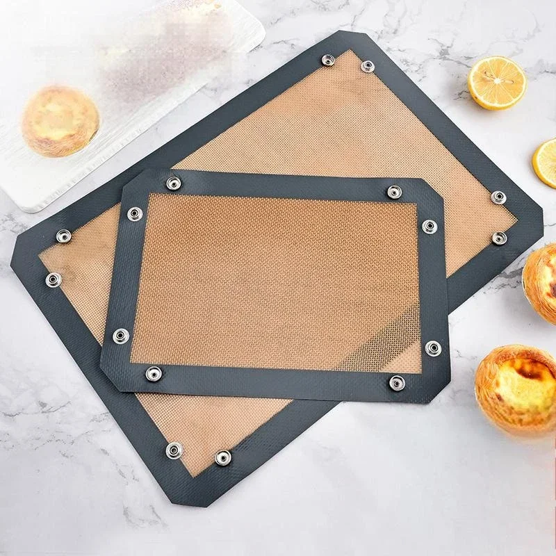 Kitchen Baking Mat - 접이식 실리콘 바베큐 매트, 논스틱 오븐