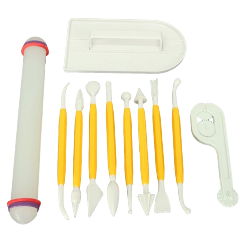 11개/세트 베이킹 도구 케이크 가정용 DIY 주방 도 - Fondant Smoother Set 리뷰 및 가격