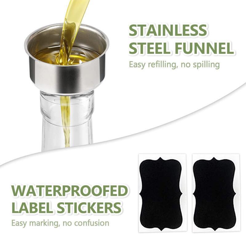 주방 유리 오일/식초 디스펜서 500ml 투명 누수 방 - Kitchen Glass Baking Set 리뷰 및 가격