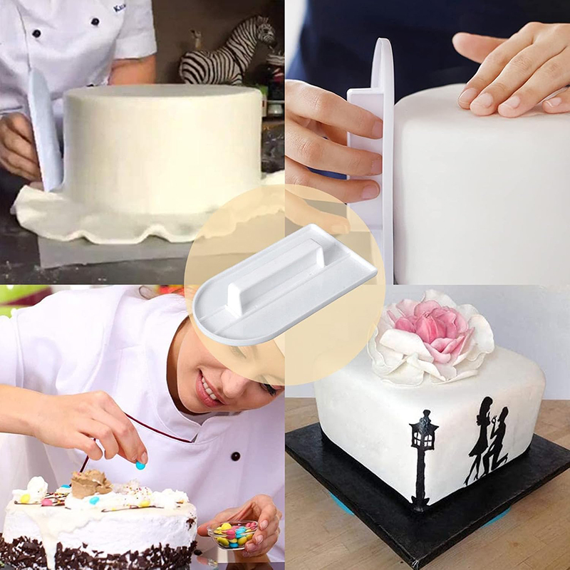 2개입 케이크 스크래퍼 세트 케이크 스무더 키트 퐁당  - Fondant Smoother Set 리뷰 및 가격