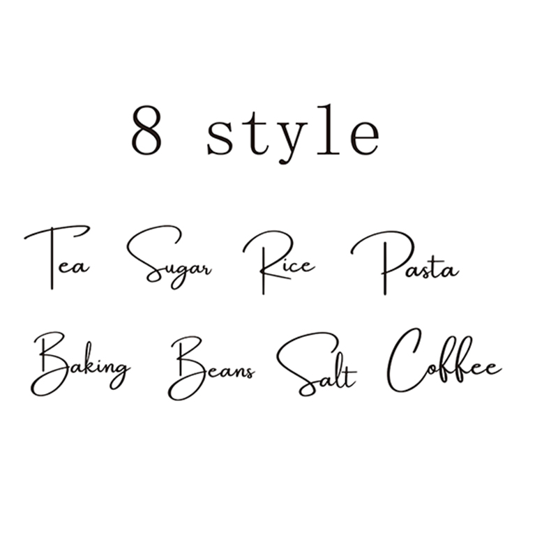 데칼 전용 8Pcs 주방 조직 용기 항아리 라벨 스티커 - Kitchen.Baking Labels 리뷰 및 가격