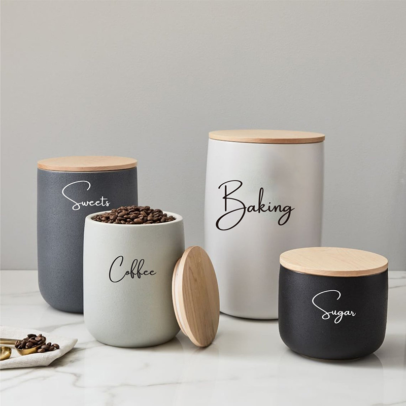 주방 정리 용기 항아리 라벨 스티커, 차 커피 설탕 베 - Kitchen.Baking Labels 리뷰 및 가격