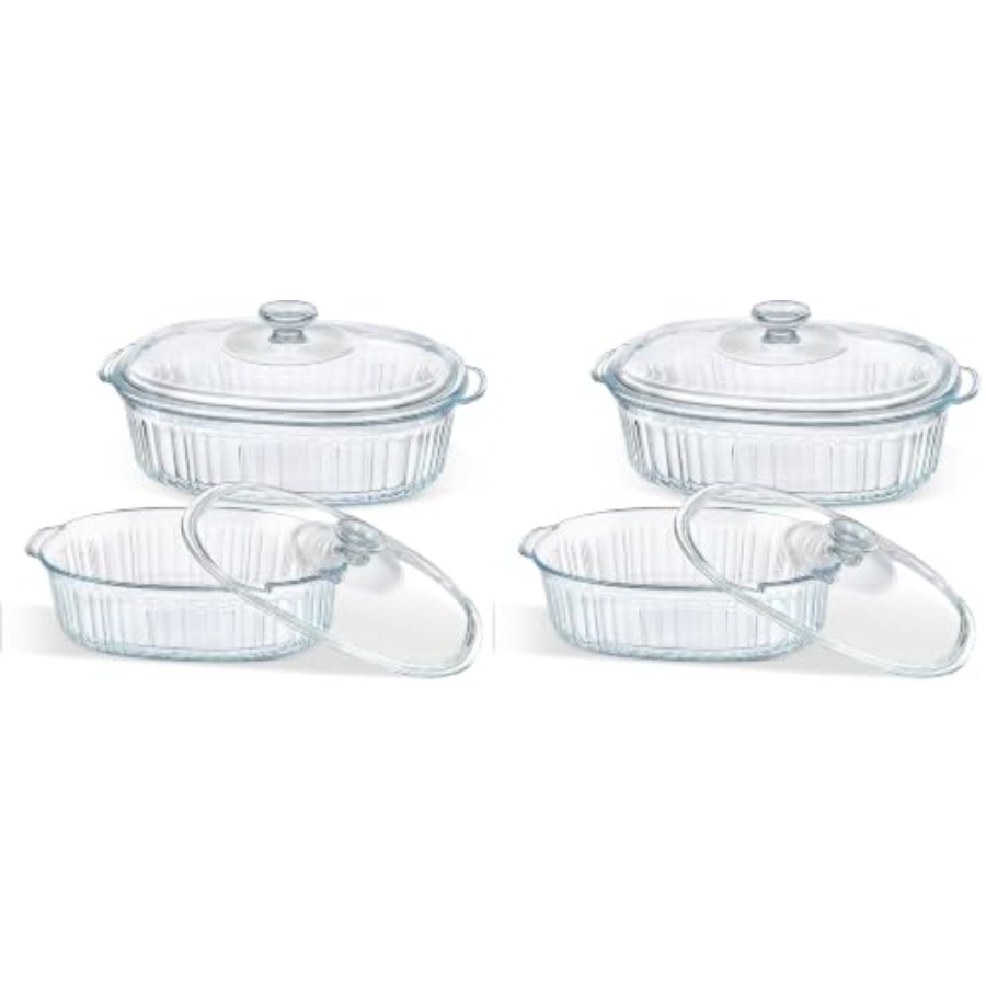 주방용 베이킹 접시 세트, 붕규산 유리, 투명, 오븐  - Kitchen Glass Baking Set 리뷰 및 가격