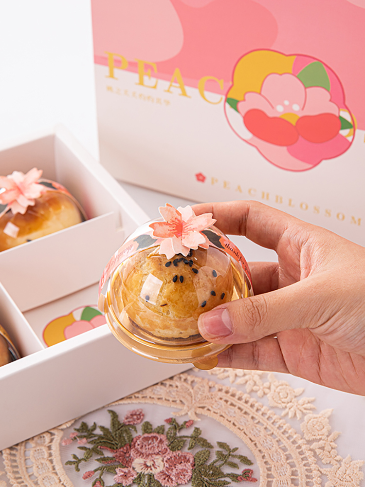 창의적인 3D 벚꽃 씰링 스티커 베이킹 문케이크 박스  - Kitchen.Baking Labels 리뷰 및 가격