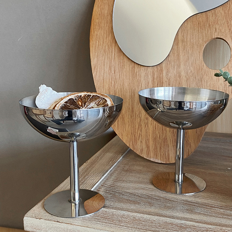 스테인리스 스틸 고블릿 컵 내구성 있는 아이스크림 디저 - Kitchen Baking Bowls 리뷰 및 가격