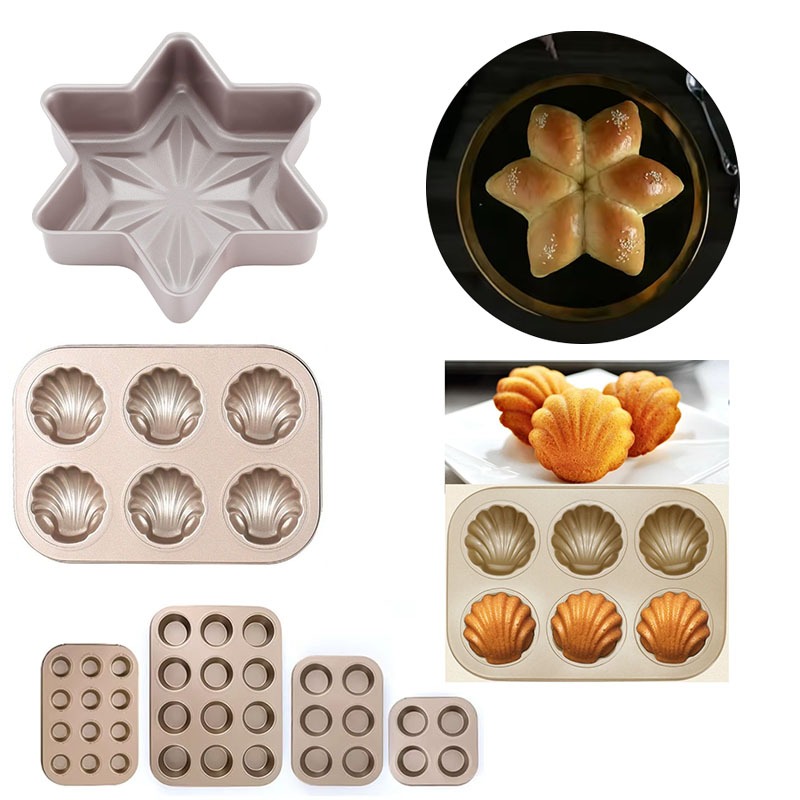 붙지 않는 컵케이크 팬 머핀 트레이 탄소강 베이킹 몰드 - Kitchen Essentials Baking Tray 리뷰 및 가격