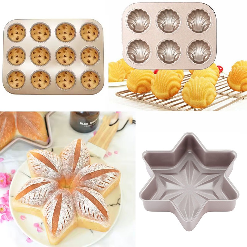붙지 않는 컵케이크 팬 머핀 트레이 탄소강 베이킹 몰드 - Kitchen Essentials Baking Tray 리뷰 및 가격