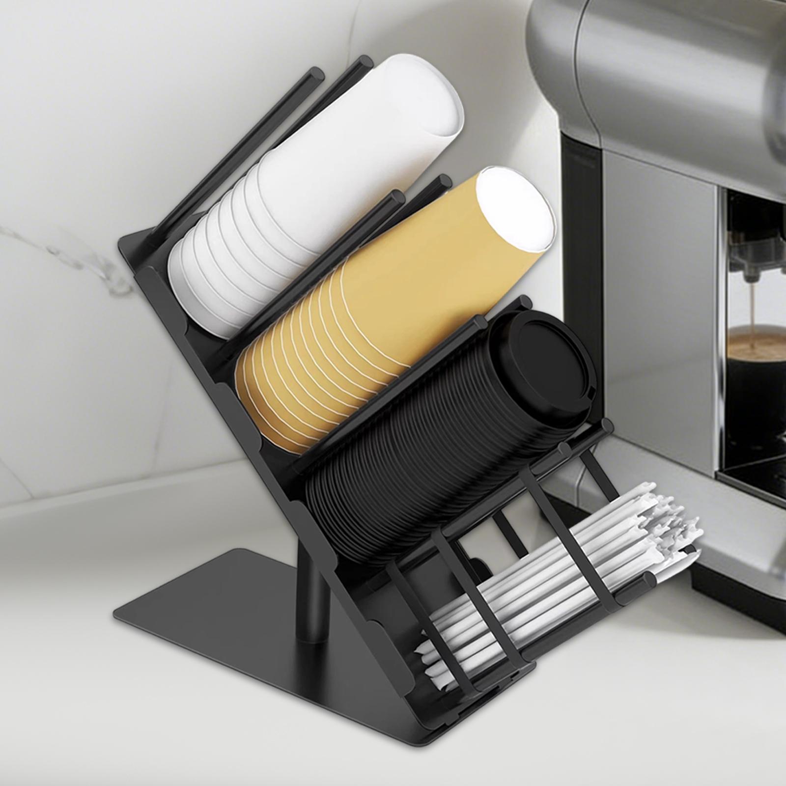 종이컵 및 뚜껑 홀더 보관 랙 디스펜서 정리대 (휴게실 - Kitchen Cabinet Baking Organizer 리뷰 및 가격