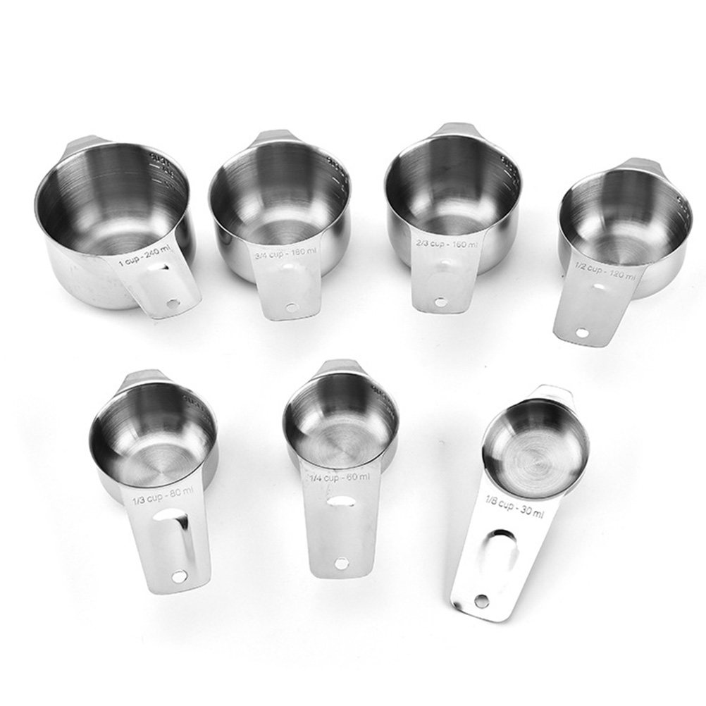 7개 세트 스테인리스 스틸 계량 스푼, 고급스러운 녹  - Baking (Kitchen Ingredient) 리뷰 및 가격