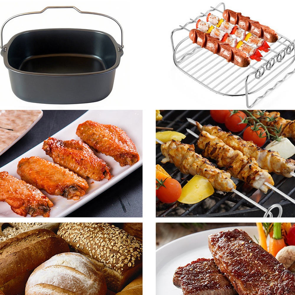 유니버설 에어 프라이어 베이킹 액세서리 스테인레스 스틸 - Kitchen Essentials Baking Tray 리뷰 및 가격