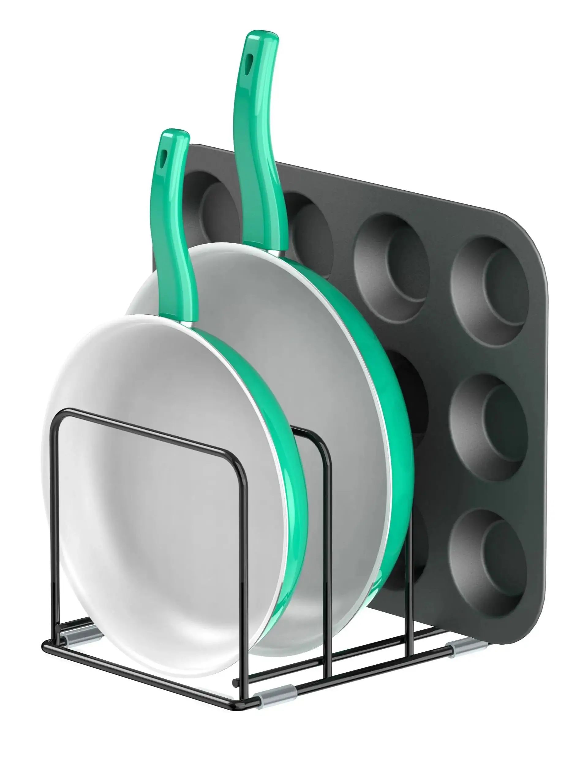 팬 주최자 주방 캐비닛 주최자, 강철 조리기구 홀더,  - Kitchen Cabinet Baking Organizer 리뷰 및 가격