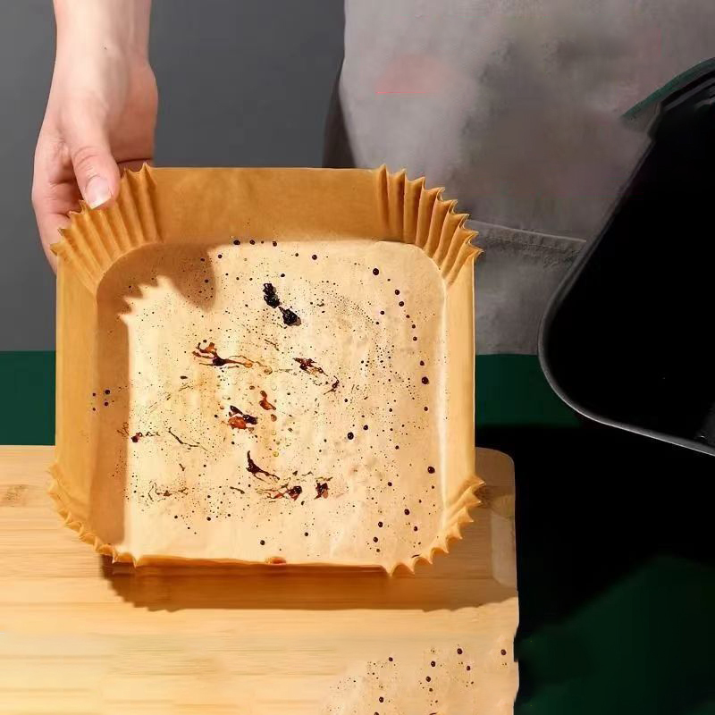 주방 필수품: 50개 논스틱 일회용 에어프라이어용 기름 - Kitchen Essentials Baking Tray 리뷰 및 가격