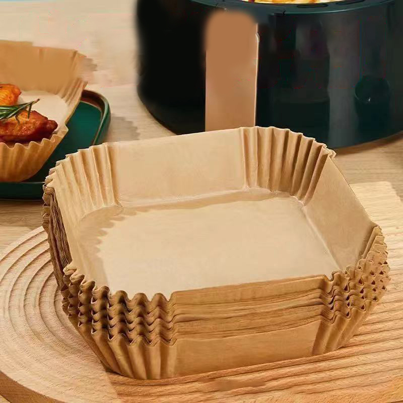 주방 필수품: 50개 논스틱 일회용 에어프라이어용 기름 - Kitchen Essentials Baking Tray 리뷰 및 가격