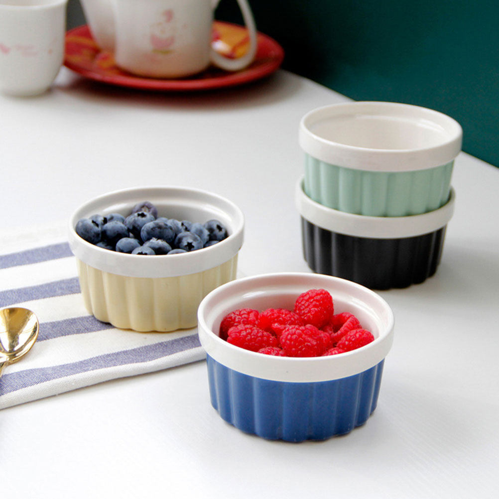 1개입, 다채로운 색상의 도자기 베이킹 볼, 식품 등급 - Kitchen Baking Bowls 리뷰 및 가격
