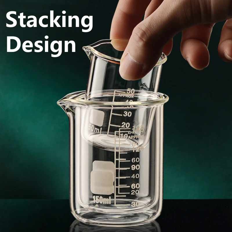 50-1000ml 조합 세트 고붕규산 유리 측정 컵 투 - Kitchen Glass Baking Set 리뷰 및 가격