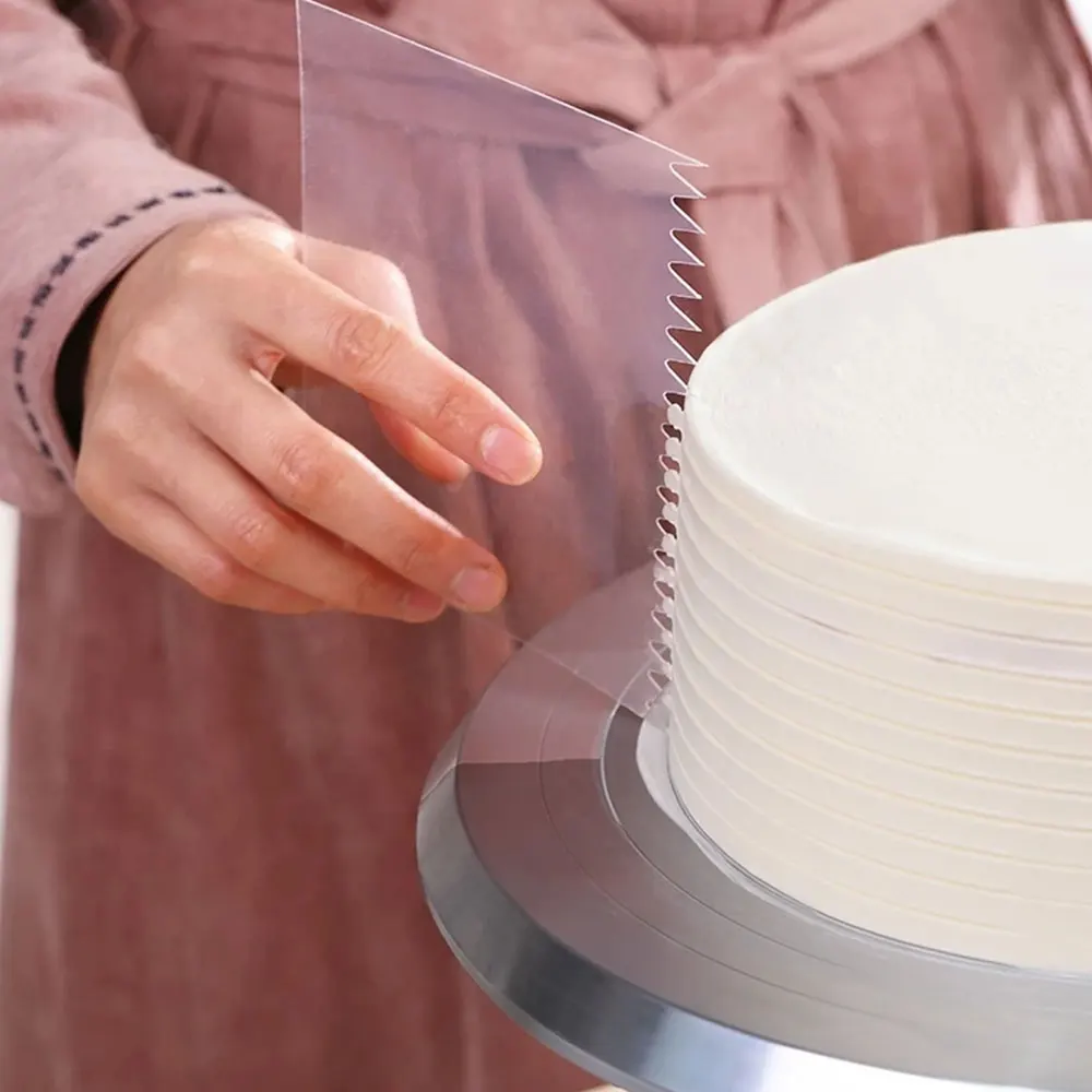 케이크 스크레이퍼 퐁당 무스 크림 뒤집개 가장자리 부드 - Fondant Smoother Set 리뷰 및 가격