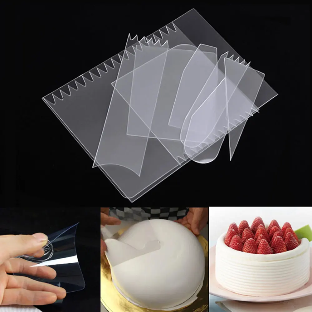 케이크 스크레이퍼 퐁당 무스 크림 뒤집개 가장자리 부드 - Fondant Smoother Set 리뷰 및 가격