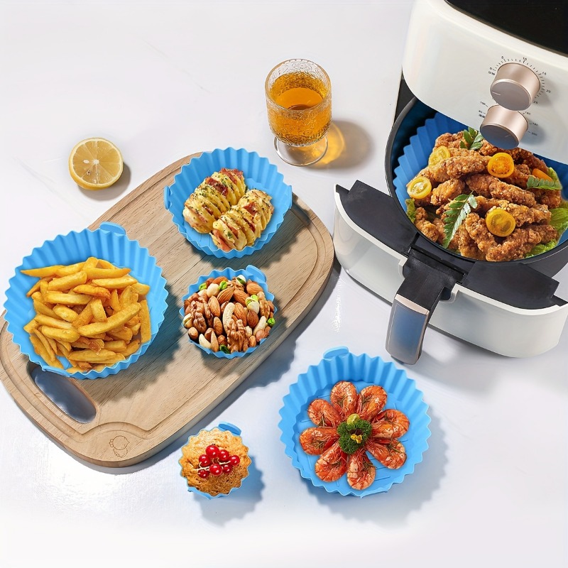 6피스 실리콘 에어프라이어 오븐 매트 |   식품 등급 - Kitchen Essentials Baking Tray 리뷰 및 가격